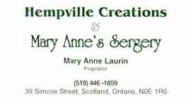 Hempville Creations, needlework with a difference    hempvill.jpg (4168 bytes)